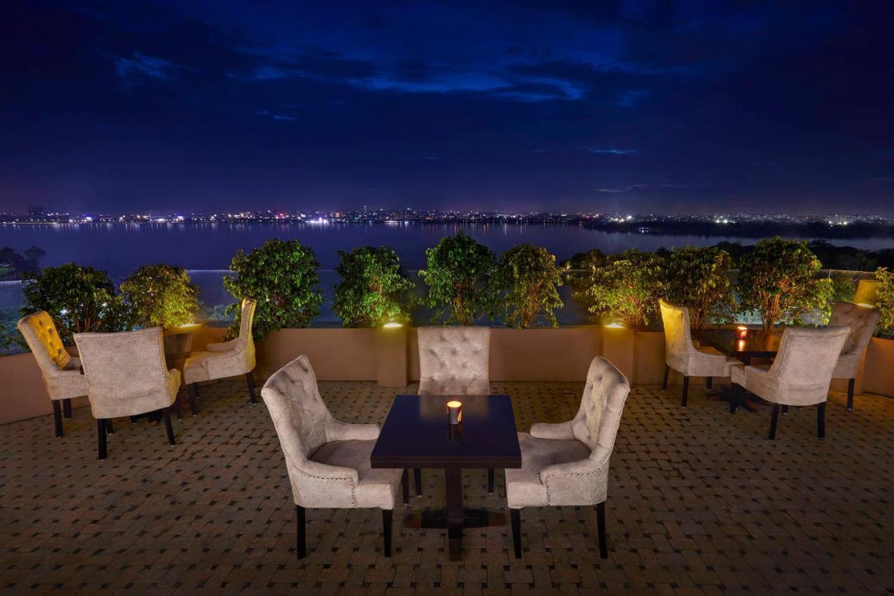 Hyderabad Marriott Hotel&Convention Centre Exterior foto