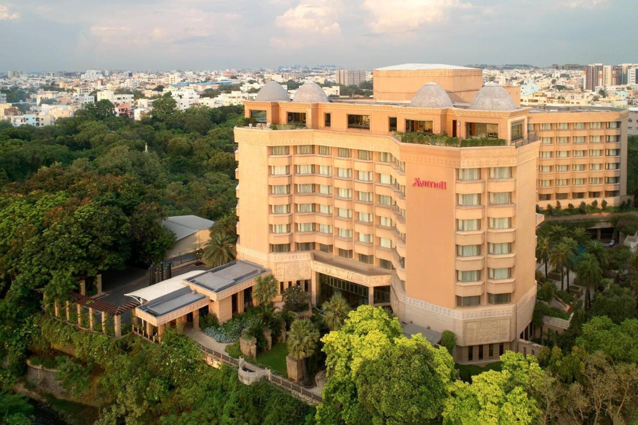 Hyderabad Marriott Hotel&Convention Centre Exterior foto