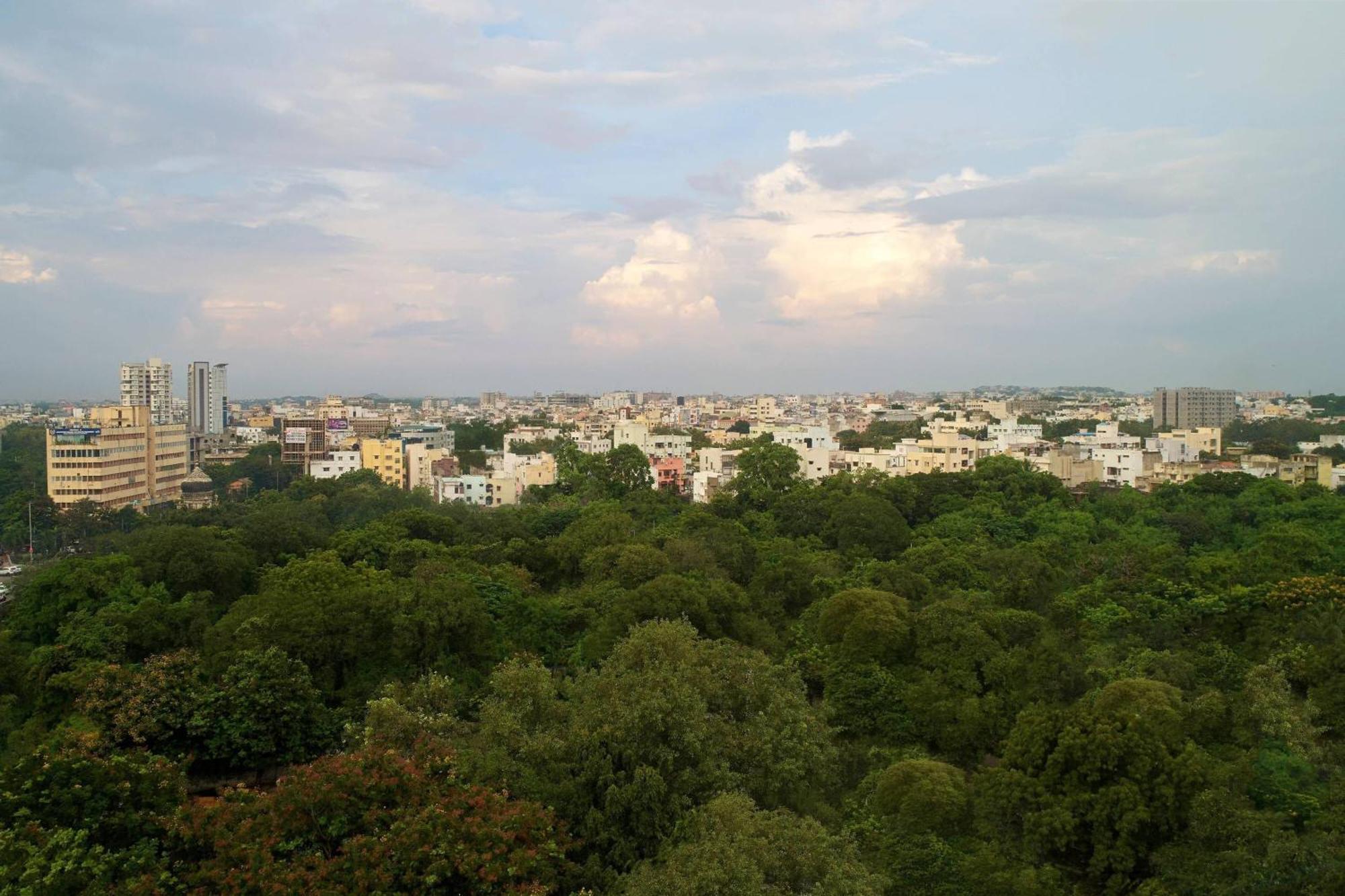 Hyderabad Marriott Hotel&Convention Centre Exterior foto