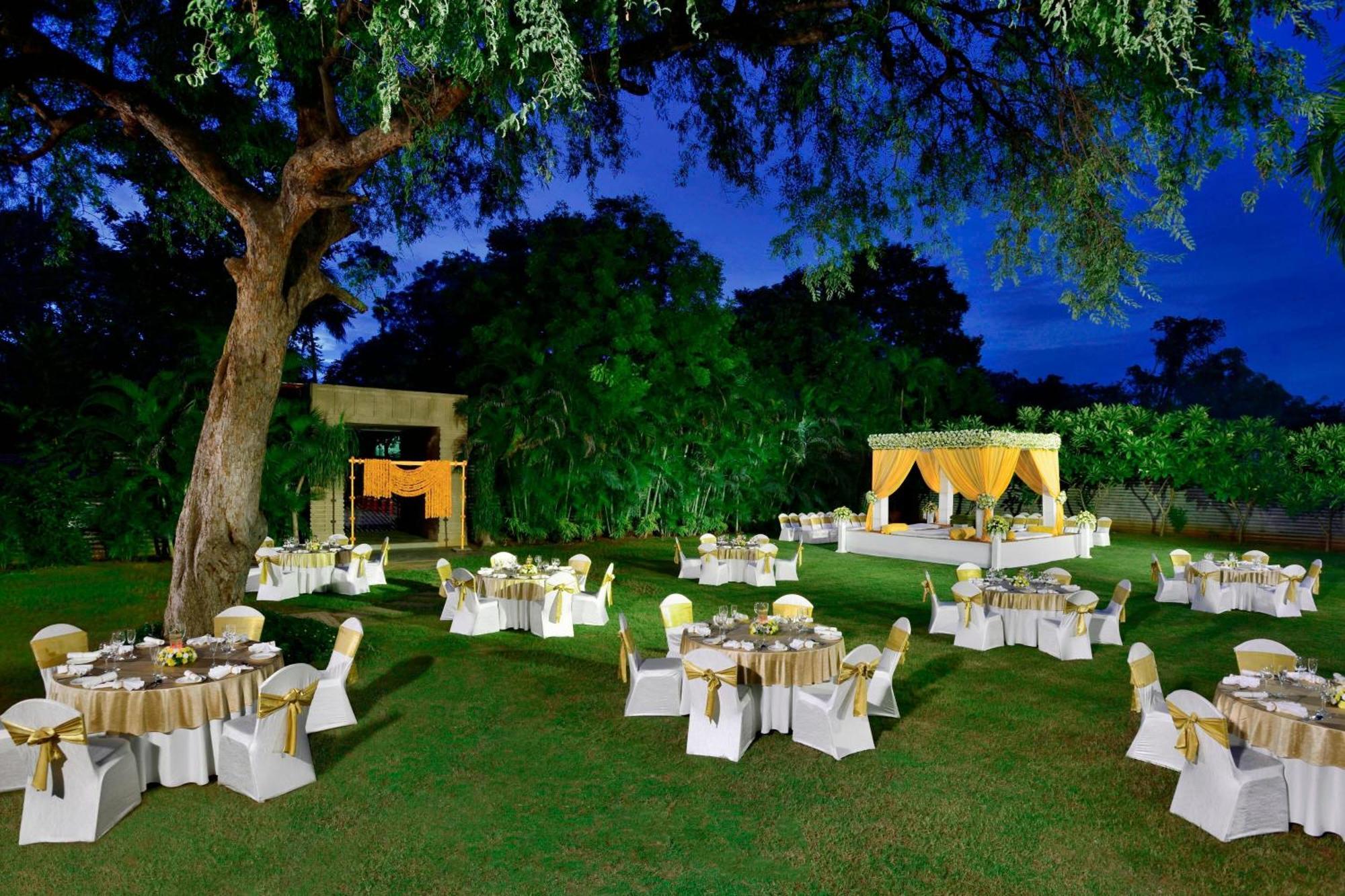 Hyderabad Marriott Hotel&Convention Centre Exterior foto